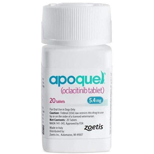 Apoquel Tablets for Dogs 5.4mg Tablets