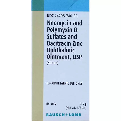Neo-Poly-Bac (Generic) Ophthalmic Ointment for Dogs & Cats, 3.5-g