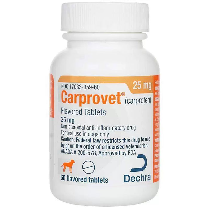 Carprovet® (Carprofen) Chewable 25mg Tablets